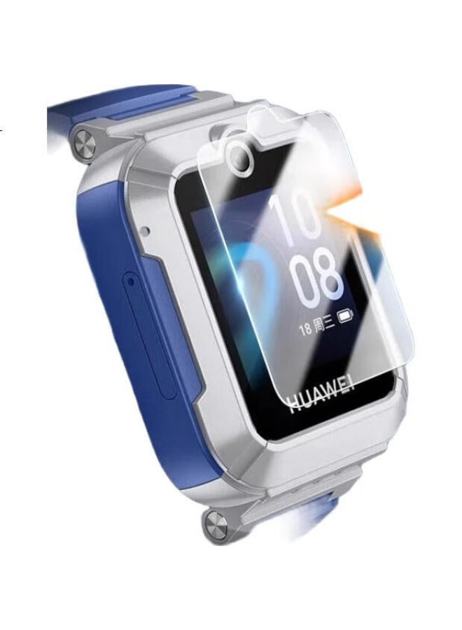 Ten Flashes Shan Huawei Children'S Watch 5 Tempered Glass Screen Protector For Active Edition, Compatible With 5Pro/5X/5Xpro/4Pro/4X/3Pro, High-Definition Tempered Glass Film [3 Pieces Premium Set] - Image 3