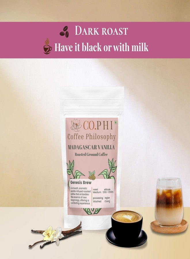 CO.PHI Coffee Philosophy Sample Pack Indulgence Set (3 x 100 gms) Espresso Grind, Ground Coffee Combo, Arabica Robusta Blend, Coorg, Belgian Chocolate, Vanilla, Cinnamon, Washed Process - Image 3