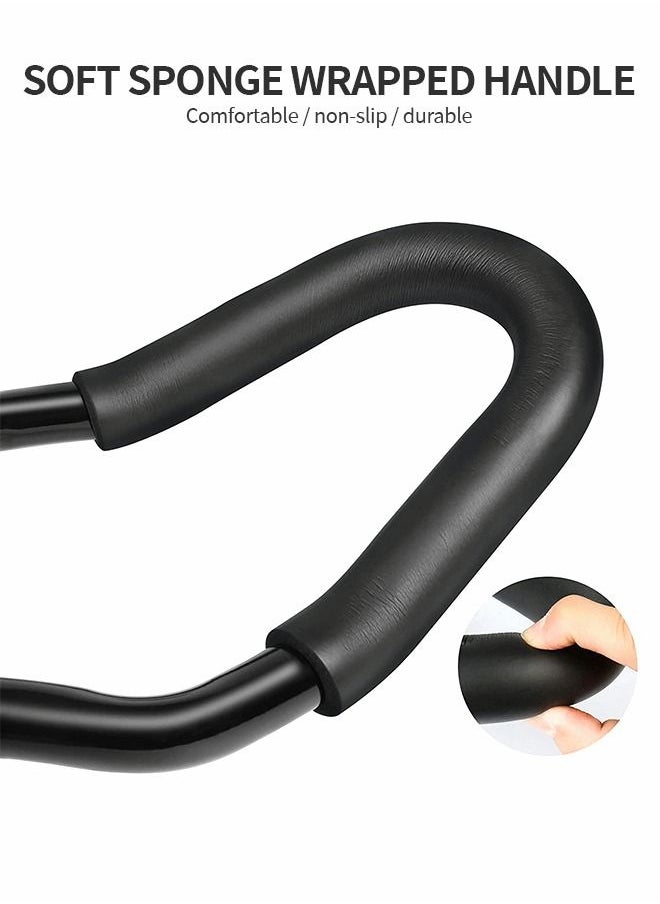 GROIC Bike Aero Bars, Bicycle Rest Handlebar TT Handlebar with Sponge Cushion for Mountain Bike, Road Bike 22.2 - 25.4mm Clamps Bicycle Mountain Handlebar Cycling Biking Accessories Part  - Image 3