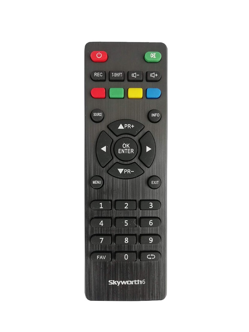 LipiWorld® LED-6 LCD Led Tv Remote Control (Suitable for Skyworth Led Old Exactly Same Will Only Work) Compatible for Skyworth Tv Remote - Image 1