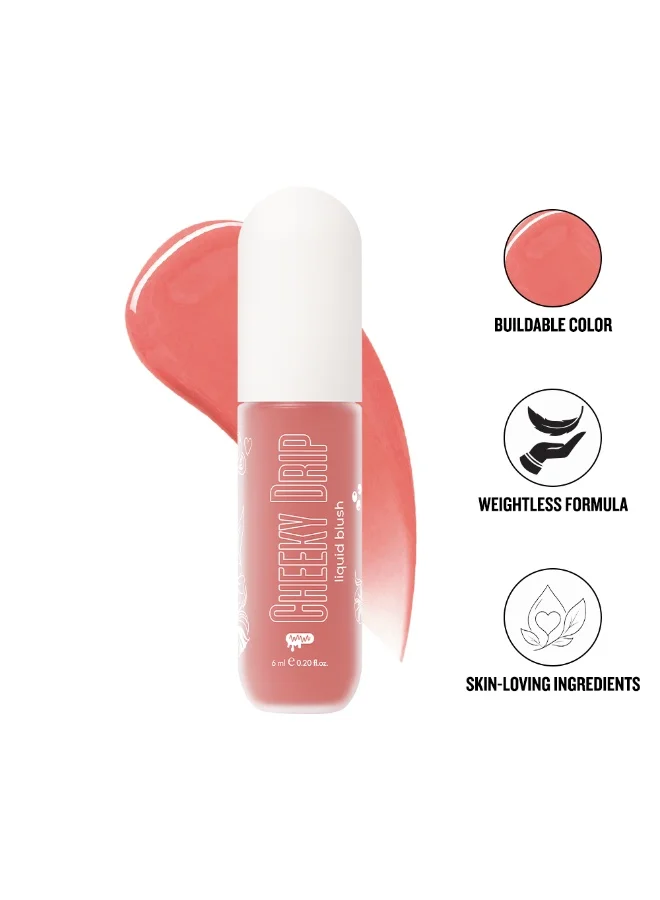 Forever52 Forever52 Cheeky Drip Liquid Blush - Buildable, Multi-Use for Cheeks, Lips & Eyes