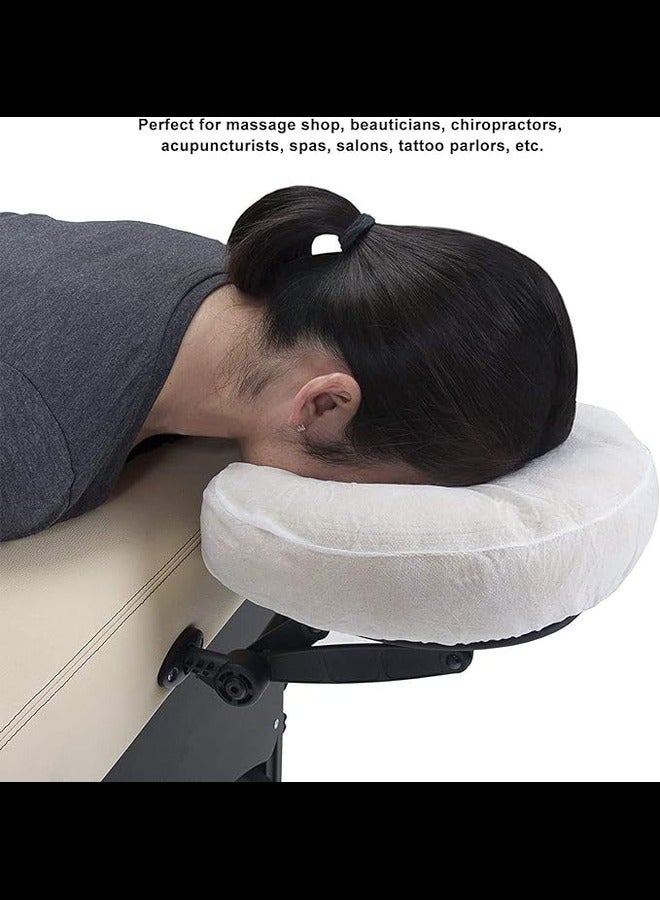 50pcs Disposable U Shaped  Pillow Covers, Breathable Headrest Pillow Cover, Perfect for Beauty Salons, Spas