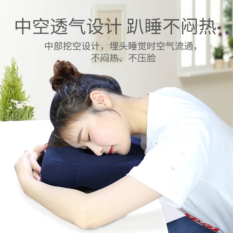 Sleeping Pillow Memory Foam Children Student Pillow Nap Pillow Office Nap Pillow Office Nap Artifact - Image 3