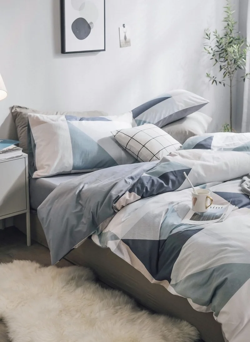 AURORA Color Block Bedding Set - King 200 x 230cm