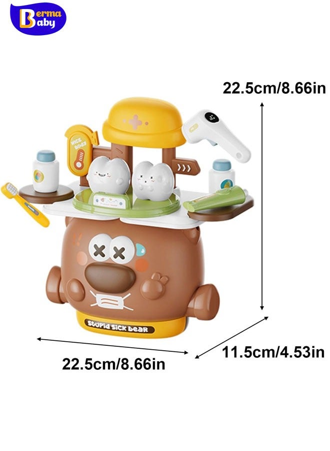 Berma Baby Children's Pretend Play Set - Pretend Play Toddler Toys, Pretend Play Toy for Kids | Kid's Cartoon Animal Simulation Toy Set,Vivid and Interesting Interactive Toy for Birthday, New Year - Image 5