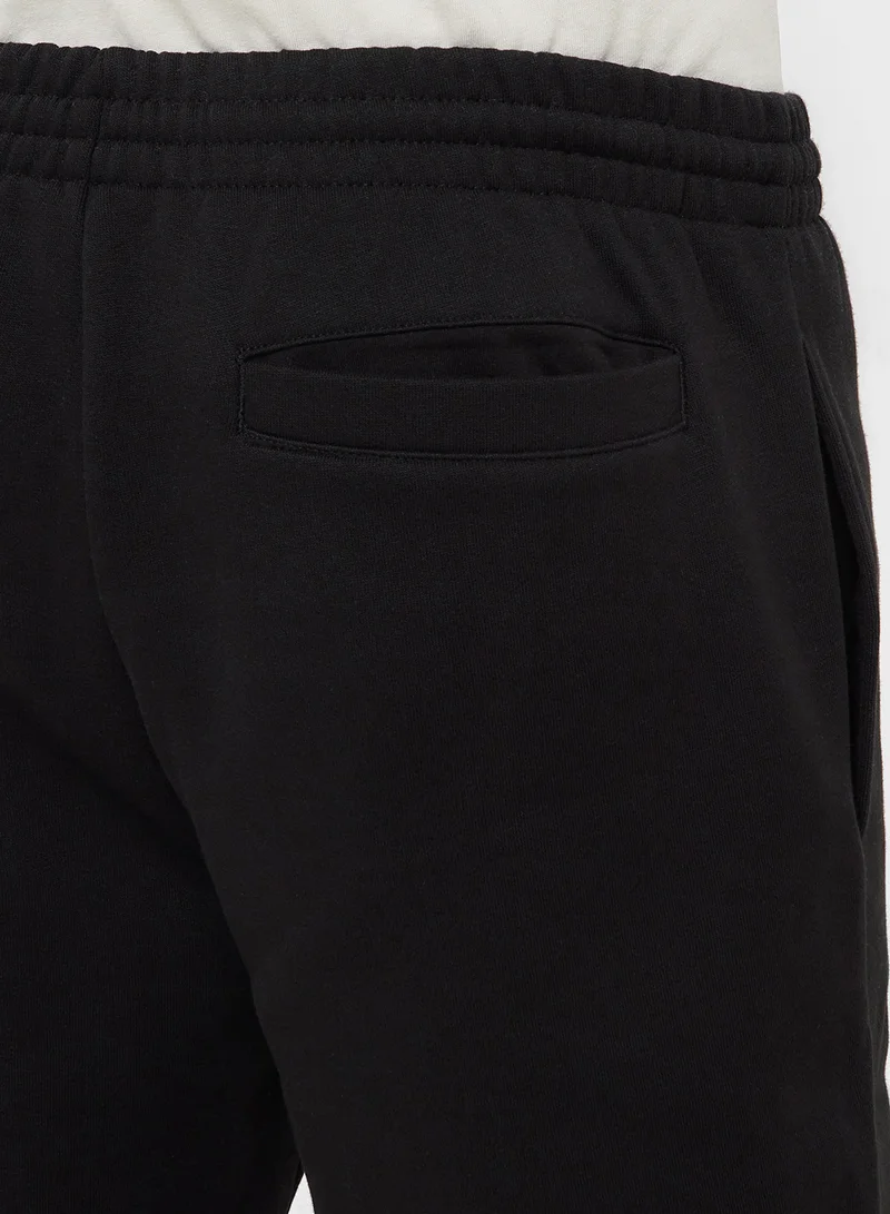 LACOSTE Regular Fit Brushed Fleece Shorts