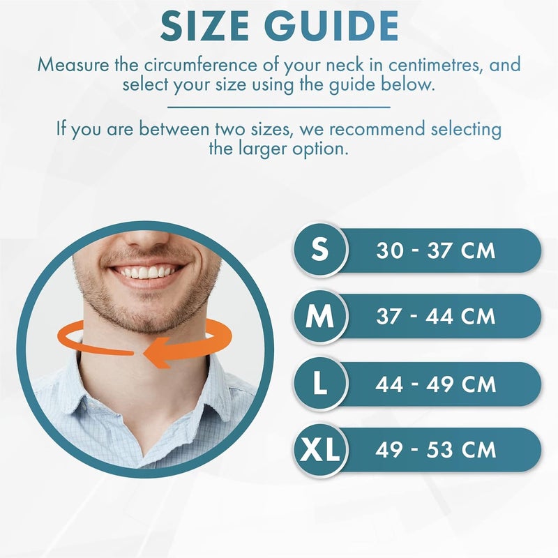 Actesso Neck Collar Brace for Whiplash Trauma Pain Support and Cervical Arthritis Beige Extra Large - Image 5