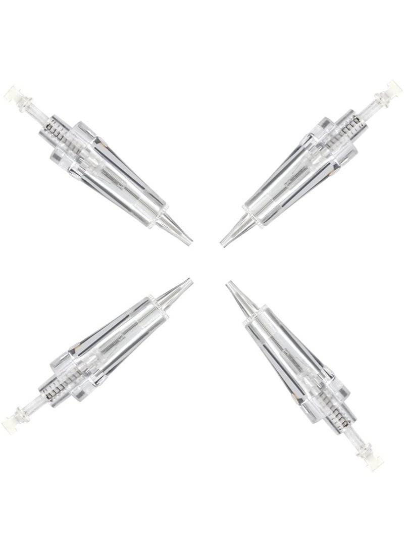 HaLunhi 10 pcs Eyebrow Tattoo Needles，For eyebrows, eyeliner and lips (1RL) - Image 4
