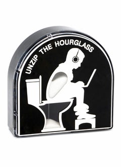 Excefore Hourglass Timer 5 Minutes Toilet Timer Fashion Ornament Creative Toilet Hourglass Gifts for Men Husband Him Boyfriend Dad  - Image 1