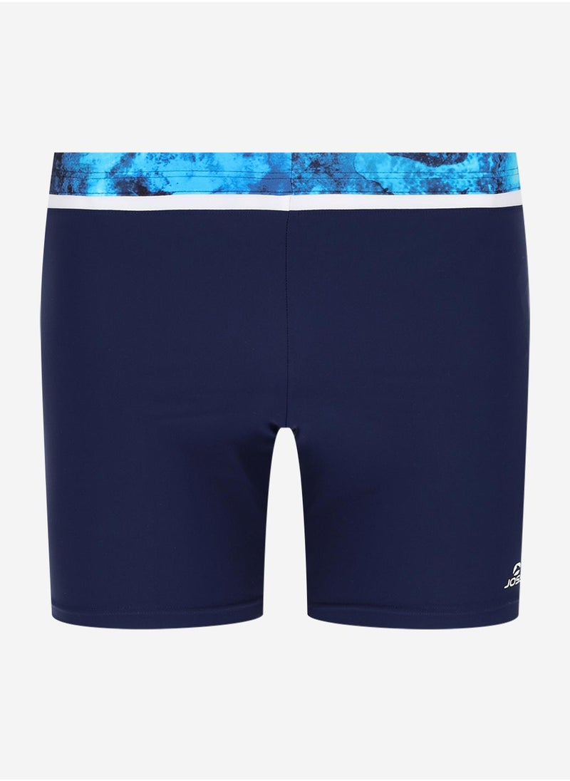 Joss Joss Men's Swimming Trunks-Shorts Blue/Light Blue – Adjustable Waistband, Creora Highclo Technology, Durable & Comfortable for Pool Workouts  - Image 5