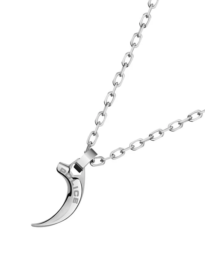 POLICE Talon Shiny Stainless Steel Chain Necklace For Men in Silver