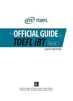 الدليل الرسمي لاختبار TOEFL iBT - أفضل كتاب تحضيري للنجاح في TOEFL | إتقان جميع الأقسام (القراءة، الاستماع، التحدث، الكتابة) + اختبارات تدريبية  - Image 4