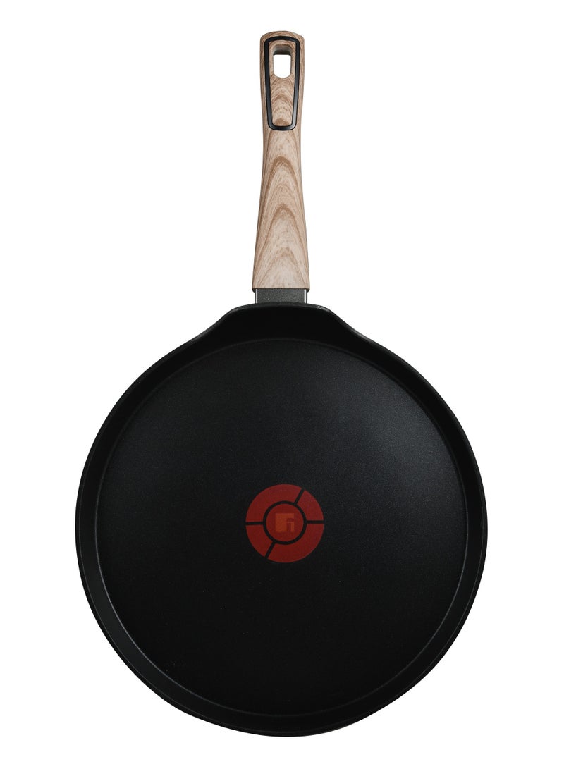 BERGNER ULTIMATE TX FORGED ALUMINUM PANCAKE 28 CM WITH HEATDOT TECHNOLOGY, INDUCTION BOTTOM, GREY COLOR, BG36179GY - Image 2