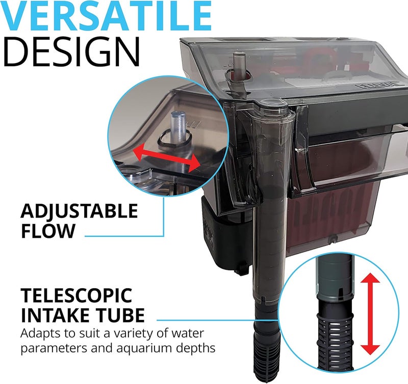 Fluval C3 Power Filter for Aquariums up to 50 Gallons - 5-Stage Filtration System - Image 4