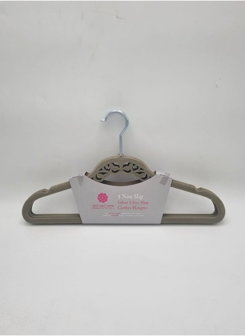 Generic - 10 Thin Non-Slip Space-saving and Durable Thin Hanger for Suits, Shirts and Pants - Image 1