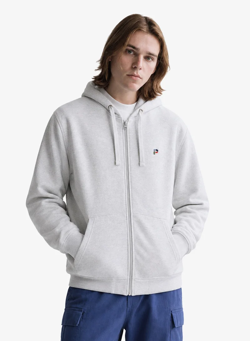 Parlez Sablon Zip Thru Hoodie