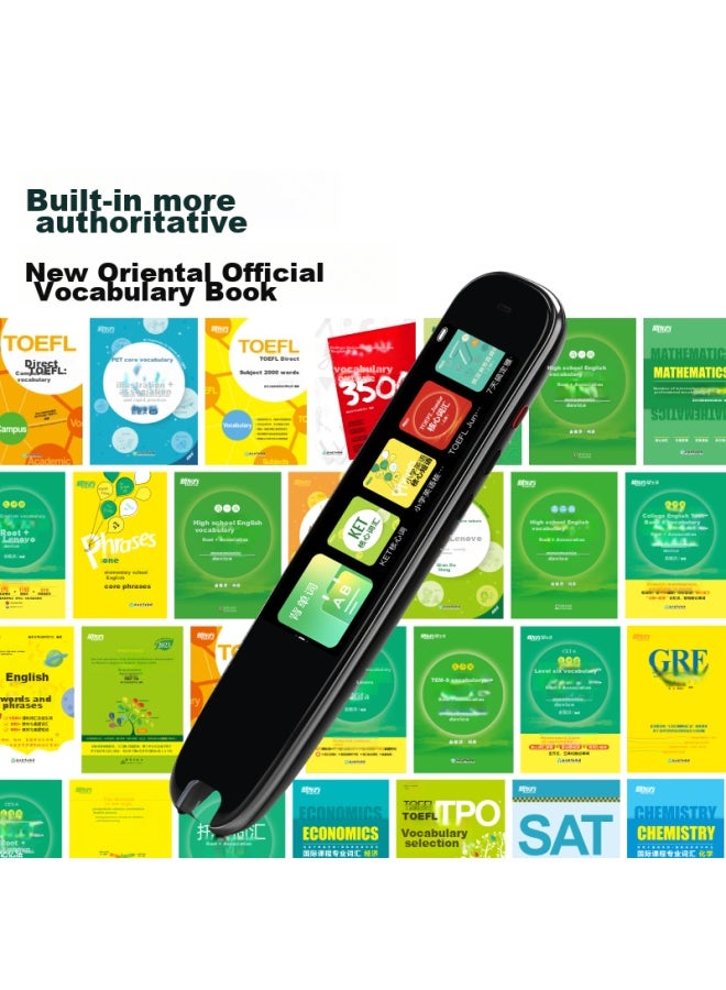 Xdf.Cn New Oriental Dictionary Pen Z1 English Learning Translation Electronic Dictionary For Primary, Middle And High School Students, Synchronized With Textbooks, Scanning Pen For Vocabulary Memorization, Business Press - Image 4