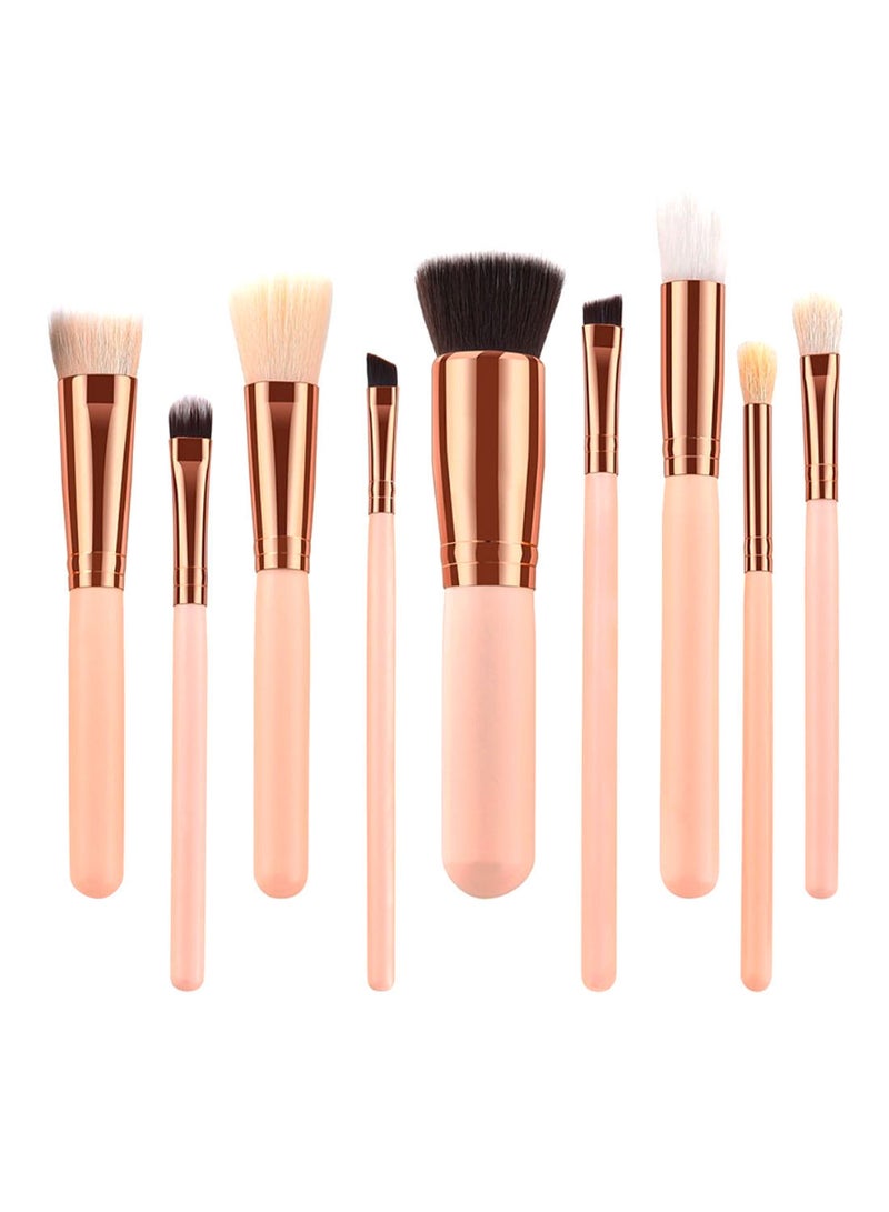 نيبمينينت طقم فراشي لمستحضرات التجميل مكون من 9 قطع متعدد الألوان - Image 1