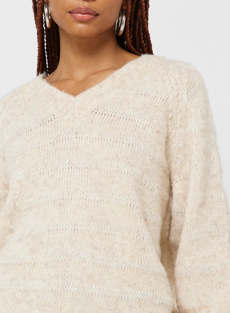 ONLY Balloon Sleeve Knitted Sweater