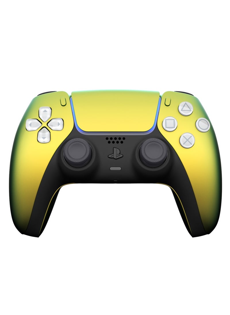 CRAFT by MERLIN PAINTED PLAY STATION 5 DUAL SENSE WIRELESS CONTROLLER DUAL TONE NORTHERN LIGHTS - Image 1