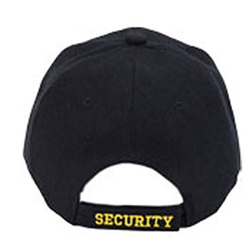 First Class Security Cap with ID On Front, Peak and Back (Gold Security ID) - Image 2