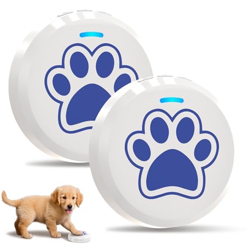 ChunHee Dog Training Bells for Door Dog Door Bell for with 36 Custom Sounds Dog Bell for Door Potty Training ChewProof Adjustable Volume 0115dB Teach Puppies to Signal to Go Outside - Image 1