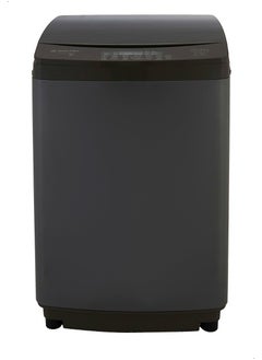 White Point White Point washing machine, top automatic, 12 kg, digital screen, diamond drum, hydraulic glass door, dark gray  - Image 1