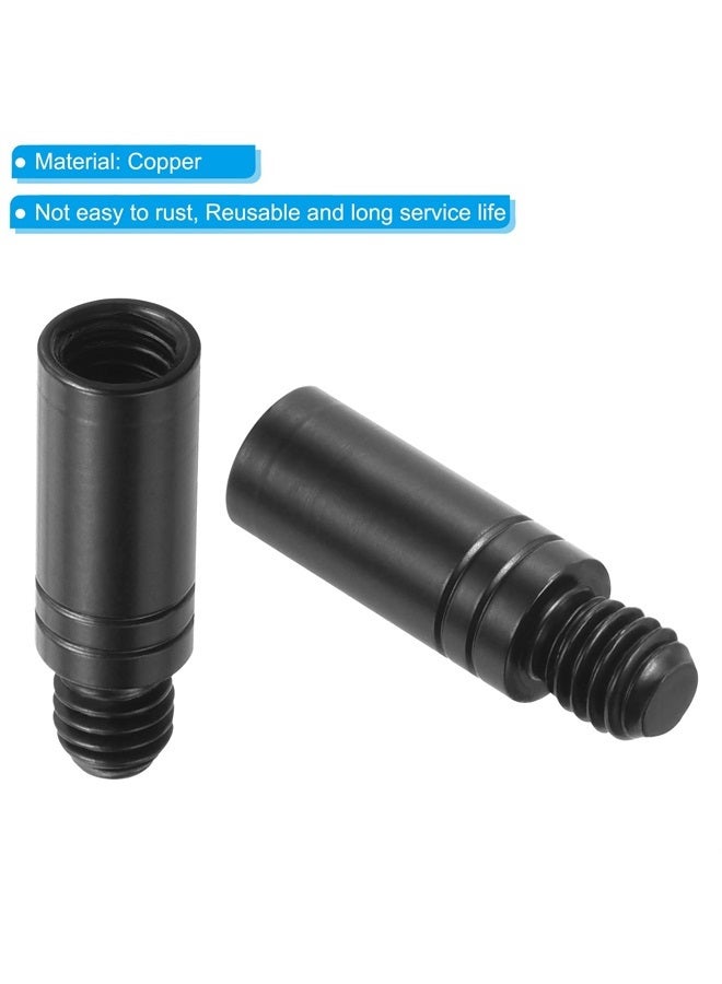 PATIKIL 3g Copper Dart Weight Add Accentuator 6 Pcs 14mm Length 2BA Thread Darts Weight Adjuster Dart Accessories Black - Image 1