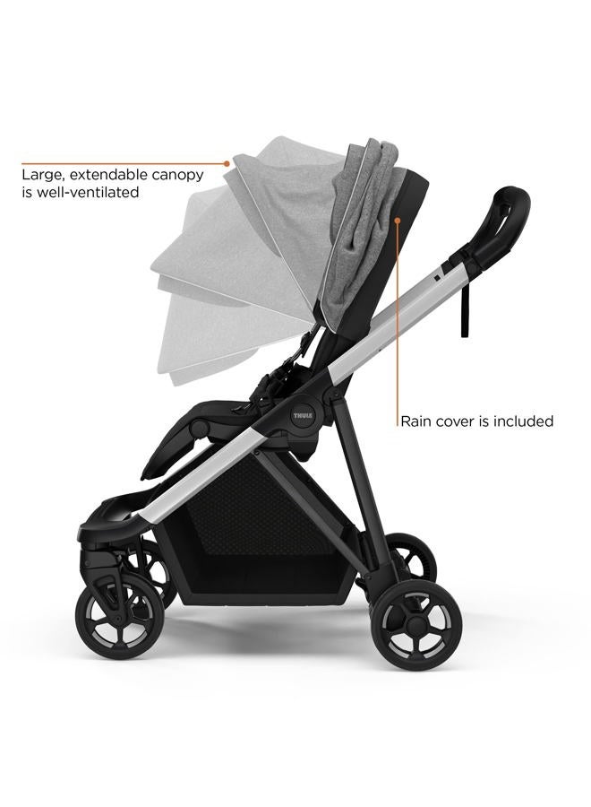 THULE Shine Stroller, Grey Melange - Image 5