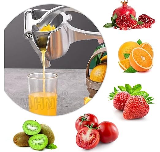 KACHKIT Aluminium Fruit Hand Squeezer Heavy Duty Lemon Fruits Efficient Citrus Juicer Orange Juice Maker Fruit Juicer Machine Durable Manual Hand Press Juicer - Image 2