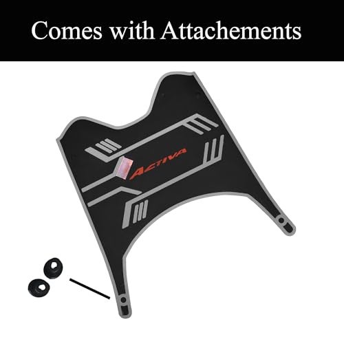 Ramanta Activa Anti-Slip Foot Mat for Scooter Floor - Washable, Compatible with Activa H-Smart BS6 (Multi-Colored, 1 PC, PVC, Rubber with Fittings) - Image 2