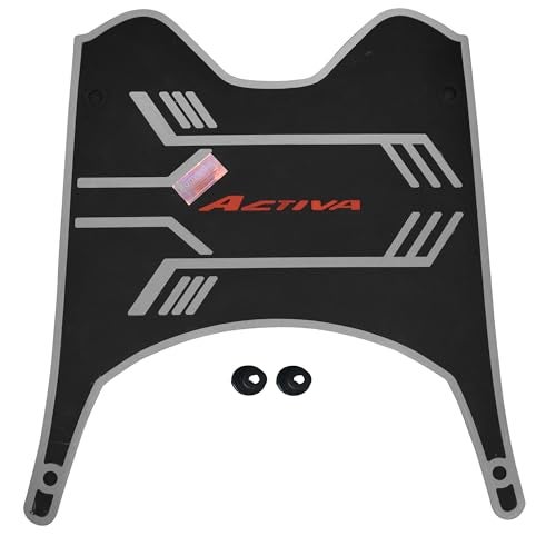 Ramanta Activa Anti-Slip Foot Mat for Scooter Floor - Washable, Compatible with Activa H-Smart BS6 (Multi-Colored, 1 PC, PVC, Rubber with Fittings) - Image 1