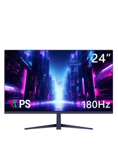 24 inch FHD IPS Gaming Monitor (1920x1080) With 180Hz Refresh Rate, 1ms Response Time, HDR10, 98% sRGB, AMD FreeSync Technology, Low Blue Light Anti-Glare Screen, Ultra Slim borderless Design,  HAS(Tilt)