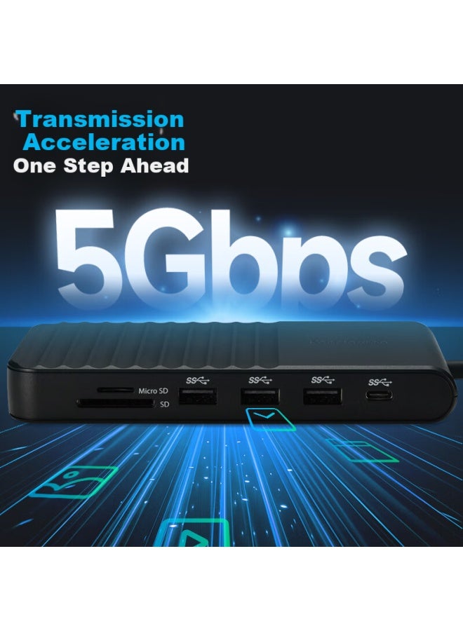 Kensington Four-screen Display Type-c Docking Station Usb Hub 11-in-1 Ipad Apple Computer Expansion 4k Screen Mirroring Hdmi/dp Mac Mini Docking Station Uh1510 - Image 2