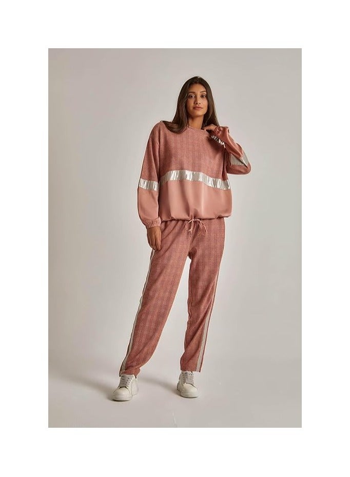 Dalydress - Block Color Check sweatshirt