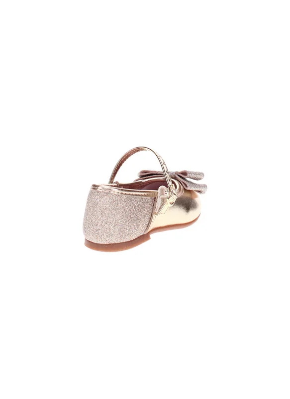 موليكينها Molekinha Infant Girls Ballerinas Golden | Made In Brazil