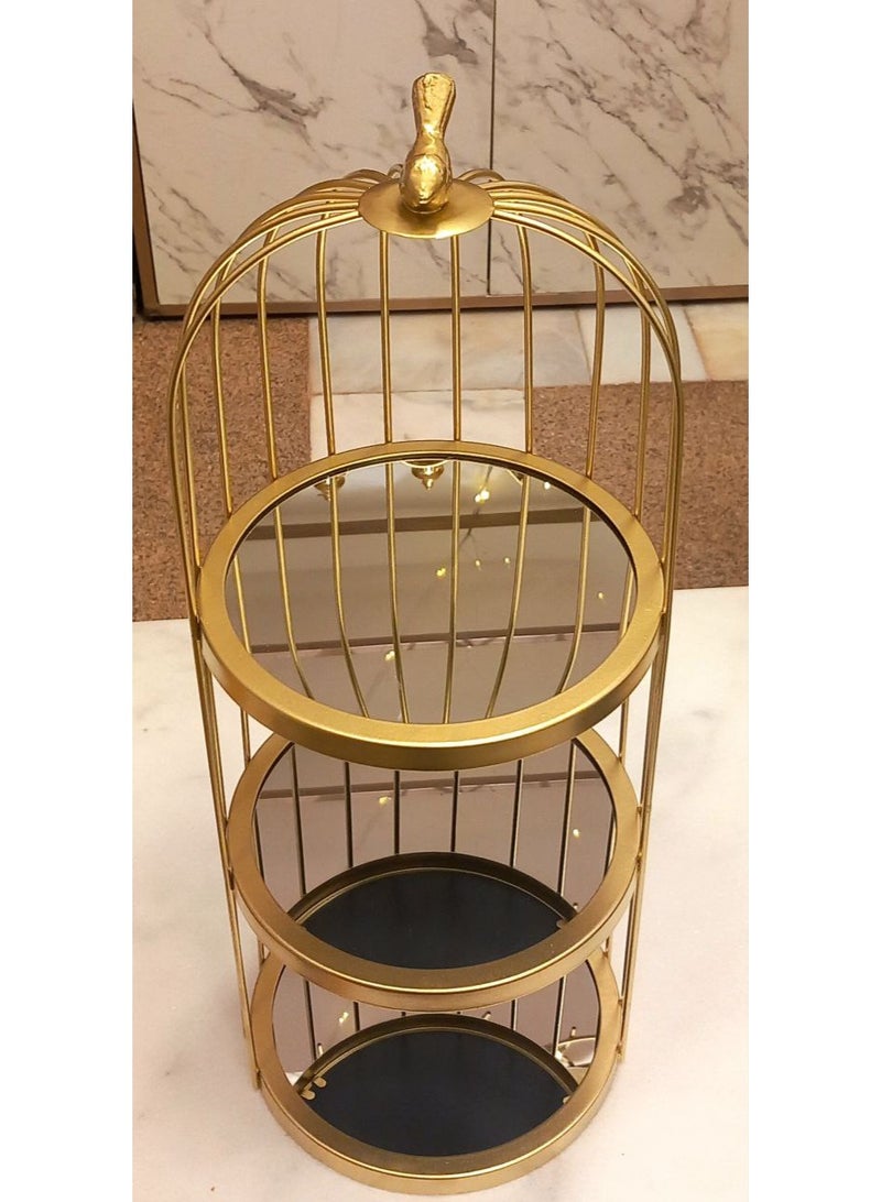 A Multi use Metal Holder Bird Shape -3 Levels - Image 2
