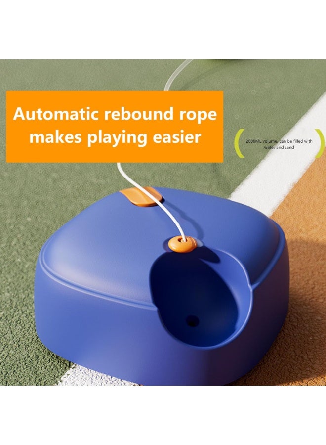 فيد مجموعة تدريب التنس مع مضرب واحد وملحقاته، معدات ارتداد تلقائية، جودة كرة تنس احترافية، محمولة، مناسبة للتدريب الذاتي، ممارسة التنس للمبتدئين، لعب التنس مع العائلة - Image 3