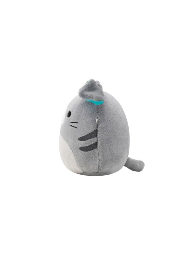 Squishmallows SQCR - Little Plush (5" Squishmallows) (Selly - Grey Scottish Fold Cat) - Image 5