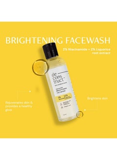 ديكونستركت مجموعة Clear & Bright: مصل للبقع الداكنة وغسول للوجه لتفتيح البشرة | مصل منقي (30 مل) وغسول لتفتيح الوجه | عبوة من قطعتين  - Image 4