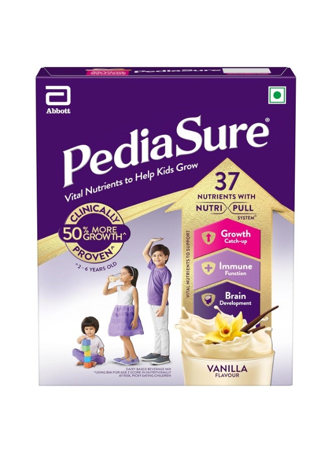 بدياشور مسحوق مشروب "بيدياشور" (Pediasure) للصحة والتغذية، وزن 200 جرام، بنكهة الفانيليا - تركيبة غذائية مُصممة علمياً لدعم نمو الأطفال. - Image 1