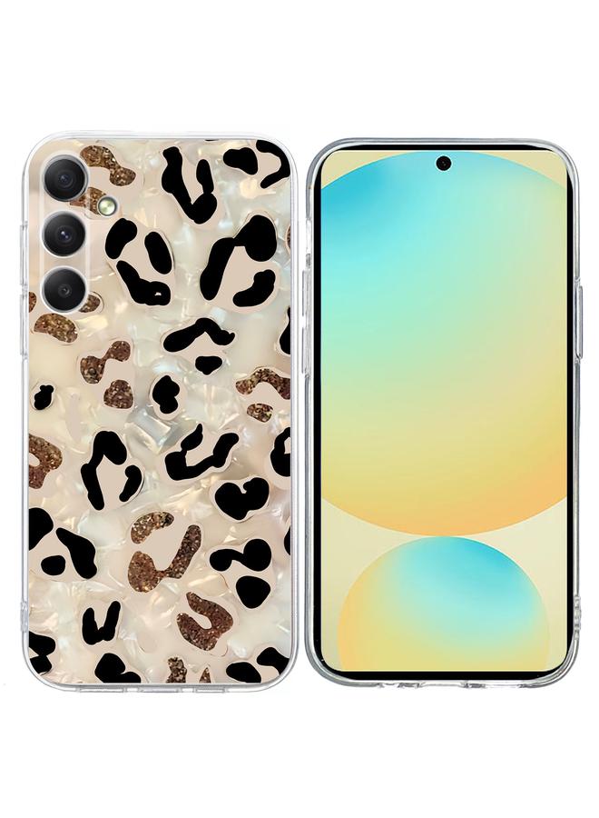 اس-توب جراب لهاتف Samsung Galaxy A25 5G بنمط رسم ملون عالمي، جراب هاتف TPU - Image 1