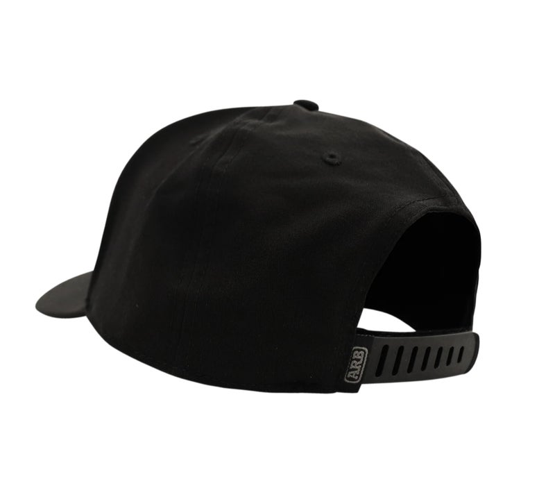 ARB Blackout Performance Cap – 217992, Snapback Hat, Lightweight Stretch Polyester Adjustable Cap for Camping, Men & Women, Off Road, 4x4, Travel & Outdoor Lifestyle, Black - Image 3