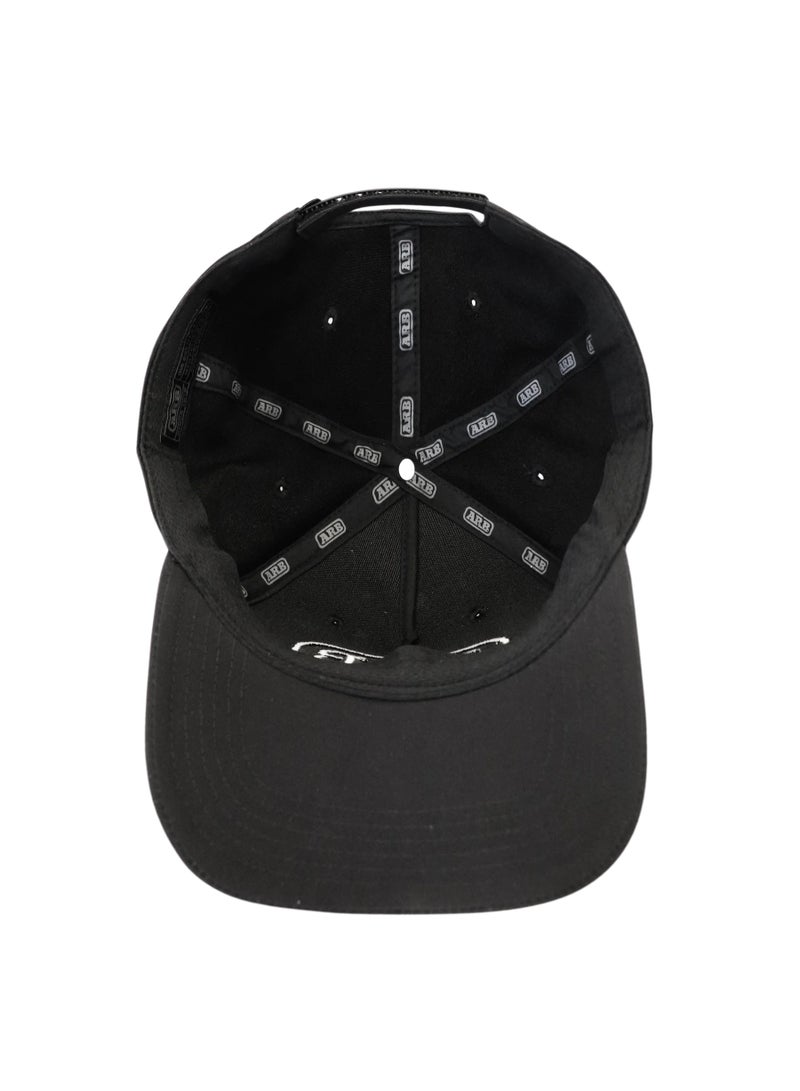 ARB Blackout Performance Cap – 217992, Snapback Hat, Lightweight Stretch Polyester Adjustable Cap for Camping, Men & Women, Off Road, 4x4, Travel & Outdoor Lifestyle, Black - Image 5