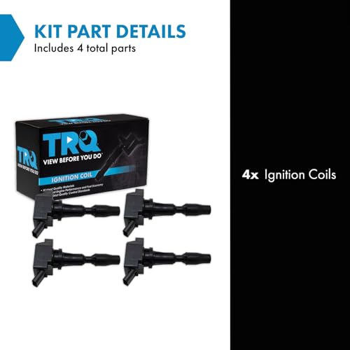 TRQ Ignition Coil Set Compatible with 19-21 Genesis 15-21 Hyundai 16-21 Kia - Image 2