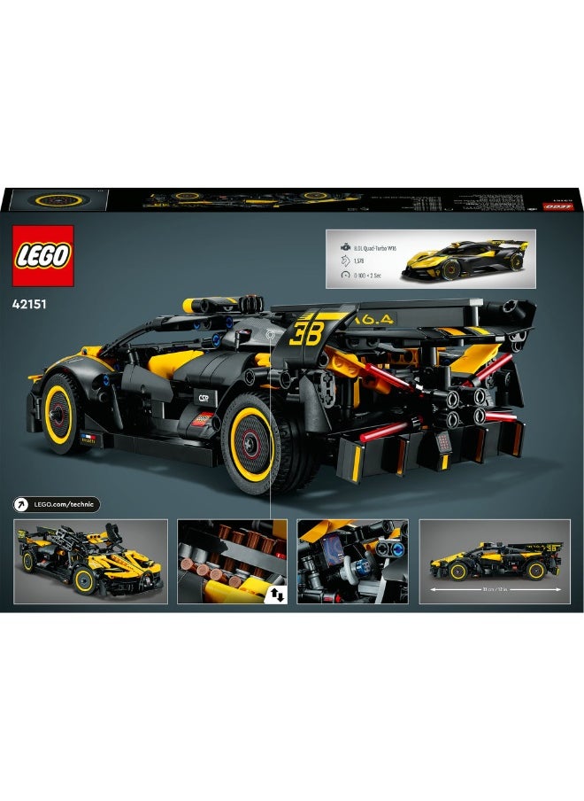 Technic Bugatti Bolide 42151 Building Toy Set (905) Pieces