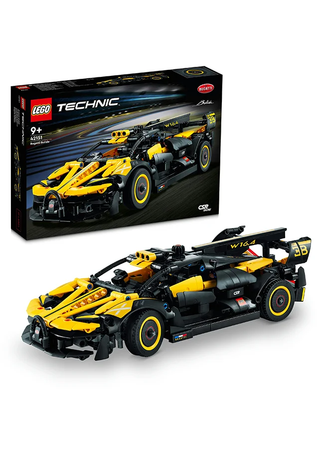 ليغو Technic Bugatti Bolide 42151 Building Toy Set; A Buildable Model Gift for Kids Aged 9+ Who Love Race Car Toys (905 Pieces)