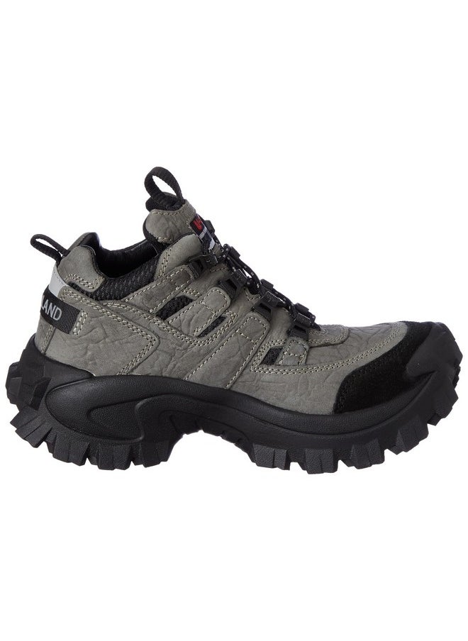 WOODLAND - Woodland Mens G 40777CMA Charcoal Grey Casual Shoe - 10 UK (44 EU)(G 40777CMA) - Image 1