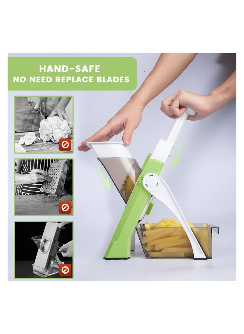 Generic - SliceMaster Turbo Slice: 30 Cuts, Mandoline Slicer Food Chopper, ALL IN ONE : Slicer, Chopper, Grater, Dicer, French Fry Cutter - Image 1