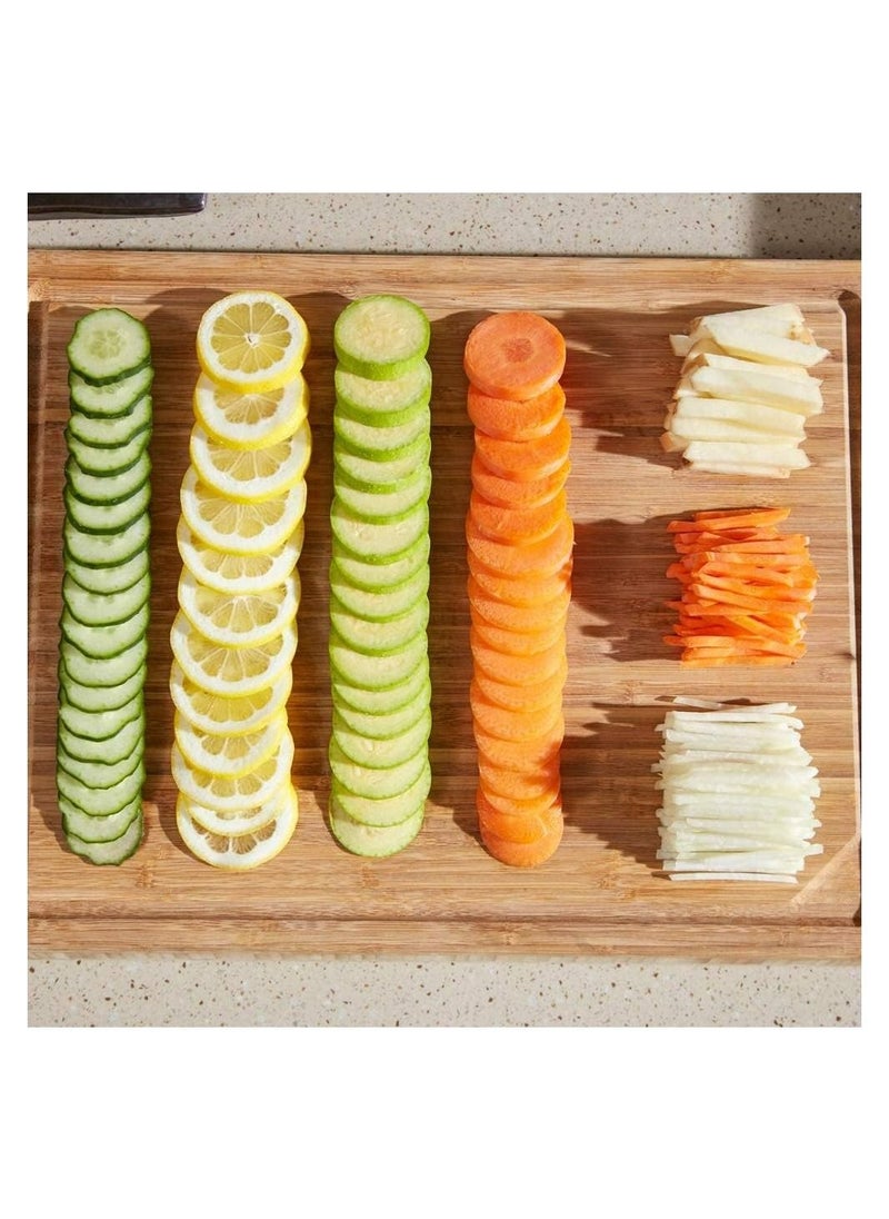 Generic - SliceMaster Turbo Slice: 30 Cuts, Mandoline Slicer Food Chopper, ALL IN ONE : Slicer, Chopper, Grater, Dicer, French Fry Cutter - Image 1